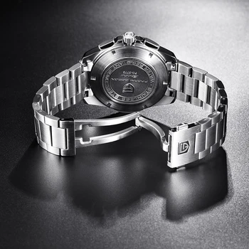 PAGANI DIZAINAS Originalus prekių Viršuje Prabangius Kvarcas vyriški Laikrodžiai Mados Atsitiktinis Sporto Chronograph Karinės Vandeniui Žiūrėti 2020 m.