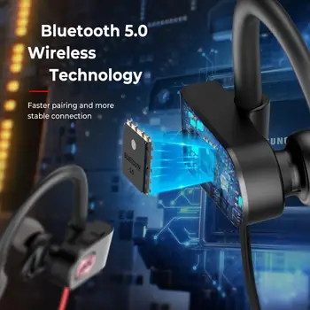 Mpow Liepsna 2 Sporto Ausinės Bluetooth 5.0 IPX7 atsparus Vandeniui Ausinių 13 Val Ilgo Laukimo CVC6.0 Triukšmo Panaikinimo Ausinių su Mikrofonu