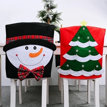 PATIMATE Sniego Medis Christma Kėdė Padengti Linksmų Kalėdų Dekoracija Namuose Kalėdų Dovanos Noel Navidad 