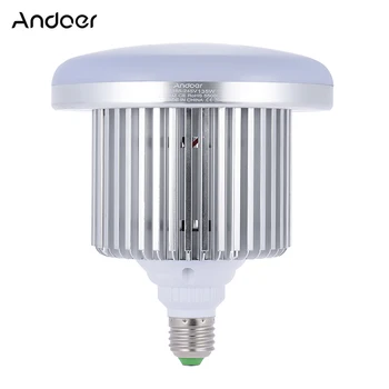 Andoer Foto Studija, Šviesos, Fotografijos 135W LED Lempos, Lemputės, 132 Karoliukai 5500K E27 Fotografijos Apšvietimas