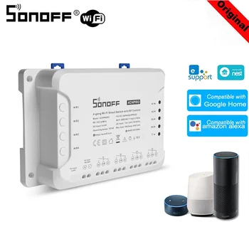 Sonoff 4CH R3/4CH PROR3 4 Kanalų Belaidis Wi-fi 