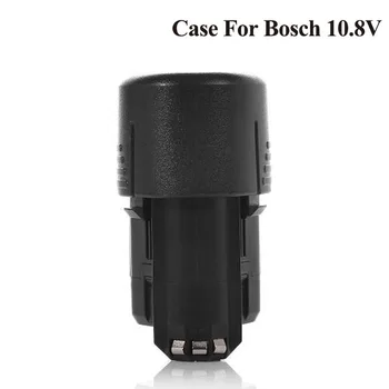 Įrankio baterija plastikinis korpusas (Be elementų) už Bosch 10.8 V ,BAT 411 411A BAT411 GSR 10.8-Li