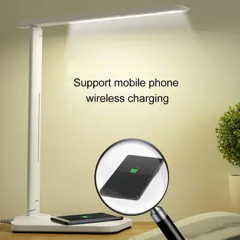 LED Stalo Lempa Tolygus Pritemdomi USB Skaitymas Akis-apsaugoti Stalo lempa Naktį Šviesos su 