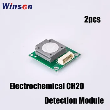 4PCS ZE08-CH2O Winsen Elektrocheminės CH2O Aptikimo Modulis, Serial Port Išvesties Modulis Dujų Koncentracijos Nustatymo