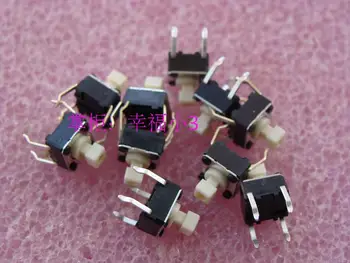 10vnt/pak naujas originalus OMRON micro switch mikrojungiklis B3F-1050 6*6*7.3 mm pelės mygtuką