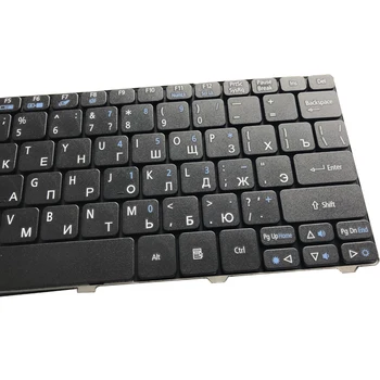 Rusijos nešiojamojo kompiuterio Klaviatūra Acer Aspire ZE6 ZE7 PAV70 PAV80 NAV50 350 eM350 NAV51 355 eM355 D255E AOD255E NAV70 POVE6 RU Black