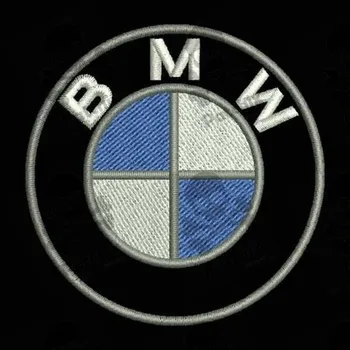 BMW Geležies pleistras Toppa ricamata gestickter pleistras brode remendo bordado parche bordado