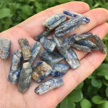 50g Natūralių Neapdorotų Mėlyna Kianitas Krištolo Akmens gražus Mineralinių Pavyzdys natūralių akmenų ir mineralų