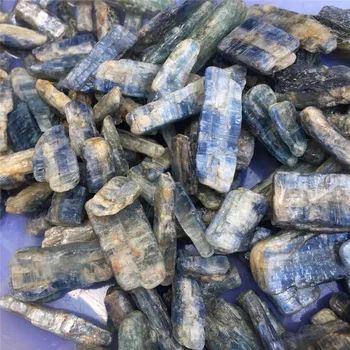 50g Natūralių Neapdorotų Mėlyna Kianitas Krištolo Akmens gražus Mineralinių Pavyzdys natūralių akmenų ir mineralų