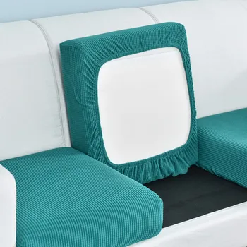 Funiture Žakardo raštas storio sofos pagalvėlė padengti Kampe sofa sėdynės pagalvėlės slipcover elastinga, vientisa spalva sofos dangtis