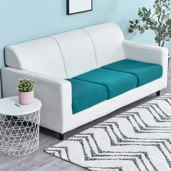 Funiture Žakardo raštas storio sofos pagalvėlė padengti Kampe sofa sėdynės pagalvėlės slipcover elastinga, vientisa spalva sofos dangtis
