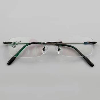 Saulėtoje vietoje didmeninės nauja high-end frameless ultra-light atminties optiniai akiniai, rėmeliai su trumparegystė anti-mėlyna akinius