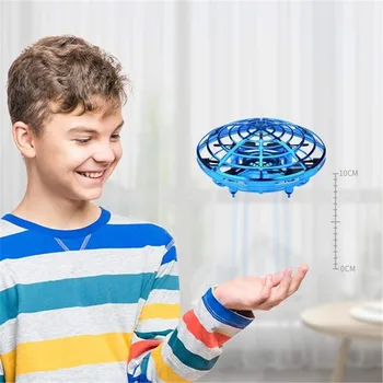 Anti-susidūrimo Plaukioja Sraigtasparnis Magic Ranka UFO Kamuolys Orlaivių Stebėjimo Mini Indukcijos Drone Vaikai Elektros Elektroninių Žaislų