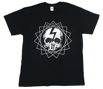Marilyn Manson Fated Kaukolė Ištikimas Mirtinų 666 Black Marškinėliai Naujų europos sąjungos Oficialusis Merch medvilnės, marškinėliai, topai didmeninė tee