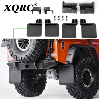 XQRC Gumos priekinių ir galinių purvasargių 1 / 10 RC stebimas transporto priemonių traxxas trx-4 trx4 gynėjas automobilių reikmenys