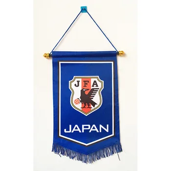 2018 m. Pasaulio Futbolo Čempionato Japonijoje Nacionalinės Futbolo ne didesnis kaip 36 cm*23cm Dydis Dvigubus Šonus, Kalėdų dekoracijos Kabo Vėliavos Banner Dovanos