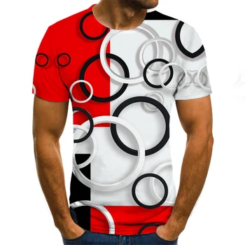 2020 metų Vasaros marškinėliai Vyrams Streetwear O Kaklo trumpomis Rankovėmis Tees Viršūnes Punk Stiliaus Vyrų Drabužiai Atsitiktinis 3D Spausdinimo Marškinėlius