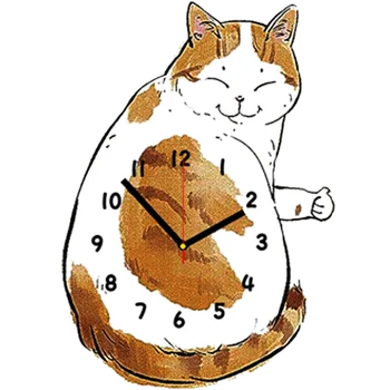 Literatūra Ir Menas Animaciją Kačių Kambarį Cool Mados Namų Kišenėje Žiūrėti Šiuolaikinės Kvarcinis Laikrodis Kūrybos Išjungimo Laikrodis