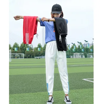 Moterų Jogger Kelnes 2020 Naują Pavasario Ir Rudens Moterų Kulkšnies Ilgio Kelnės Paauglys Merginos Karšto Pardavimo Juoda Raudona Balta Korėjos Stiliaus N58