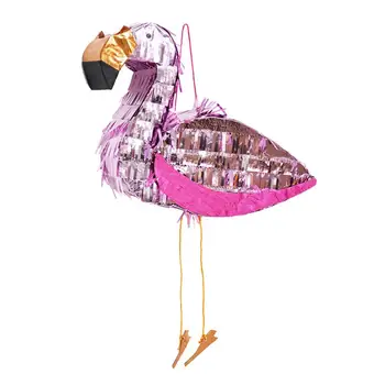 Pinata Aliuminio Folija Flamingo Formos Žaislas, Žaidimas Rekvizitai Cukraus Įveikti Kūrybos Įvairiaspalvis Apdailos Vaikams Gimtadienio