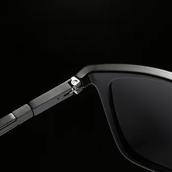 Souson prekės ženklo dizainas ponios poliarizuota spalvingi akiniai nuo saulės, akiniai nuo saulės mados naktinio matymo akiniai aliuminio magnio šventyklos