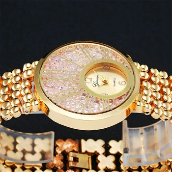 Aukso Apyrankę, Deimantai, Laikrodžiai Moterims, Nerūdijančio Plieno Prabanga Atsitiktinis Riešo Žiūrėti Ponios Laikrodis Relogio Feminino Dovana zegarek damski