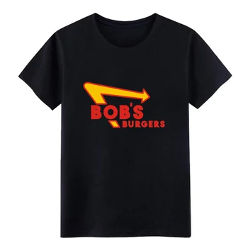 Bobs Mėsainiai Bob s Greito Maisto Mėsainiai Įrengtas Medvilnės/Poli Kitą Lygį marškinėliai sukurti Trumpas Rankovės O Kaklo streetwear Garsaus marškinėliai