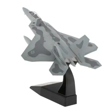 1:100 Masto Amerikiečių F-22 Naikintuvų Raptor Lėktuvo Modelio Orlaivio Modelis Žaislas, Vaikas Dovana