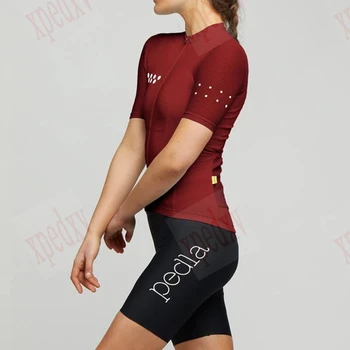 Pedla Crimson Moterų Dviračių Džersis 2020 Naujas stilius Cool, Stilingas ir Gražus Dviračiu Drabužius Komanda lenktynių dviračių Džersis