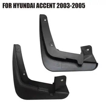 Purvo Atvartais Skirta Hyundai Accent 2003-2005 Sparnas Splash Apsaugai Purvasargių Mudflaps Automobilių 25500 YC101041