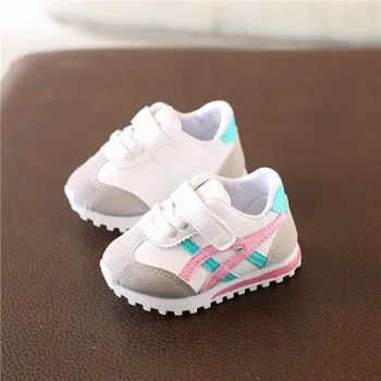 0 -18 mėnesių kūdikių berniukų ir mergaičių vaikiška avalynė kūdikiams sportbačiai naujagimių minkšto dugno pirmą kartą eiti neslidus mados batai Pirmas Walke
