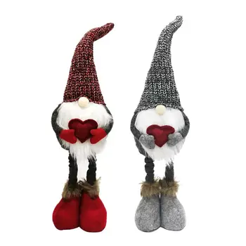 Kalėdų Rankų Darbo Švedų Gnome Lėlės, Papuošalai Ištraukiamas Nuolatinis Statulėlės Žaislas