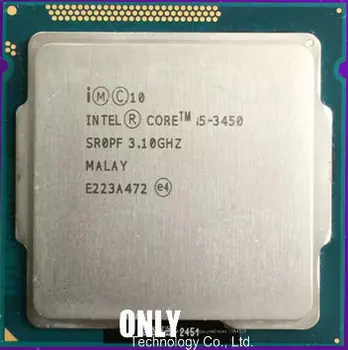 Intel Core i5 3450 i5-3450 Procesorius (6M Cache, 3.1 GHz), LGA1155 CPU Desktop