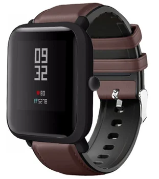 Silikono Riešo Dirželis Xiaomi Huami Amazfit VTR 42MM GTS Apyrankės Aksesuarai Mano Xiomi Mi Smart Watch Band Odos Dirželiai