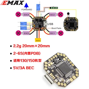 1pcs Emax, Micro F3 Femto Skrydžio duomenų Valdytojas STM32F303 MPU9250 RC Lenktynių 130-250 QAV210 QAV180 Quadcopter FPV