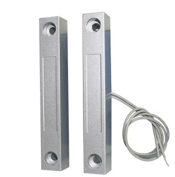 Nemokamas Pristatymas!1 vnt MC-58 Magnetinės geležies metalo durų jutiklis laidinio paprastai uždarytos langinės Magnetinis durų signalizacijos priedai