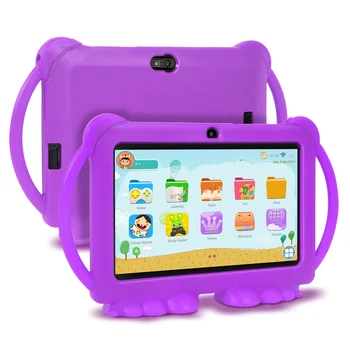 XGODY Vaikų Mokymąsi, Švietimo Tablet Dovana Vaikams Tabletę 7inch HD su Silikono Atveju USB imti Quad Core 1GB 16GB