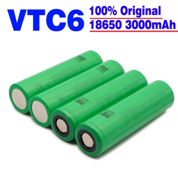 Originalus 18650 baterija VTC6 3.7 V 18650 3000mAh akumuliatorius už us18650 vtc6 3000MAH 30A Žibintų Žaislai, Įrankiai