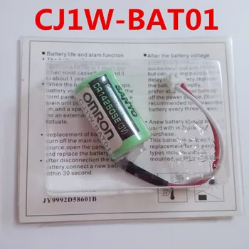 5vnt Originalus Naujas Datą CJ1W-BAT01 CP1H CP1L 3V PLC Ličio Baterija Baterijos su kištukai jungtis CR14250SE-R Nemokamas Pristatymas