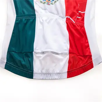 Weimostar Meksikos Komanda Dviračių Džersis Marškinėliai Pro Kalnų dviračiais Drabužių Maillot Ciclismo Poliesteris Lenktynių MTB Dviračių Džersis