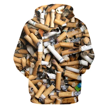 CJLM 2020 Naujas Hoodie Palaidinukė Negabaritinių Man 3d Spausdinimo Rūkymas Cigarečių 5xl Žiemos Paltai Užsakymą dropship tiekėjų Unisex