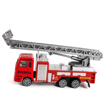 Lieti Inžinerijos Žaislas Kasybos Automobilių, Sunkvežimių Vaikų Gimtadienio Dovana Priešgaisrinės Gelbėjimo Pateikti Žaislai childrenToy Transporto priemonių Fire Truck