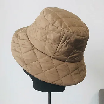 2020 Naujas Vėjo Moterų Skrybėlės Paprasto Kibiro Kepurę, Šiltas Dangtelis Ponios Žiemos Skrybėlę mados medžiaga skrybėlę Pigūs visas rungtynes, Lauko Skrybėlę