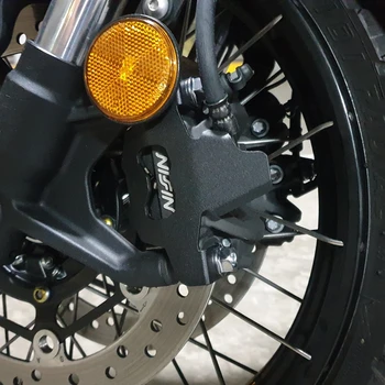Accesorios para motocicletas mtkracing para la protección de pinzas de freno delantero (izquierda, derecha) del acero inoxidable