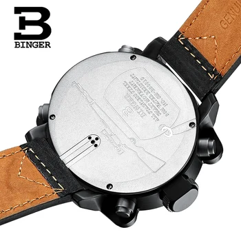 Smart Vyrų Laikrodžiai Lauko sporto Skaitmeniniai laikrodžiai žingsnis skaičiavimo funkcija/aukščio/slėgis/orai/kompasas/temperatūros BINGER