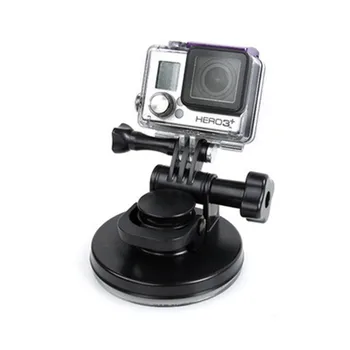 Automobilių Stiklų Siurbimo Taurės GoPro Hero 8 7 6 5 4 Sesijos SJCAM H9 Yi 4K Veiksmų Fotoaparato Trikojis Laikiklis Mount