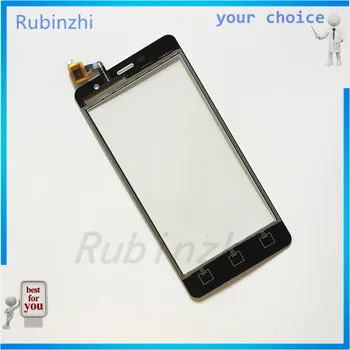 RUBINZHI Mobilųjį Telefoną Touch Ekrano Skydelis Nomi i5010 Touchscreen Priekinis Stiklas, skaitmeninis keitiklis Jutiklis ir LCD Ekranu