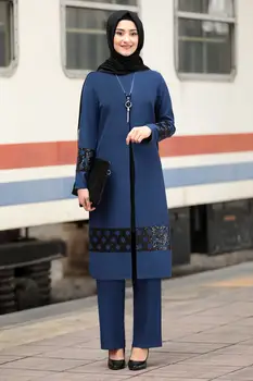 Suknelė, Hijab Kaftan Abaja Nustatyti Moterų Caftan Turkija Dubajaus Mados Islamą, Drabužiai, Suknelės, Pagamintas Turkijoje