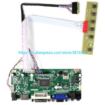 Kontrolės Valdyba Stebėti Rinkinys LP156WH3 (TL) (S1) LP156WH3-TLS1 HDMI + DVI + VGA LCD LED ekrano Valdiklio plokštės Tvarkyklės