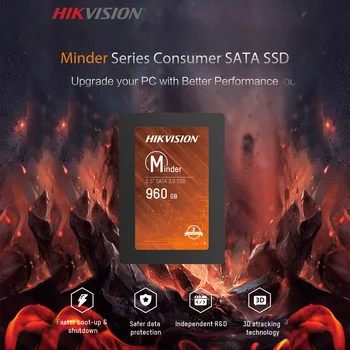 HIKVISION Vidinio Kietojo Disko 120GB 960GB 480GB 2,5 Colio SATA 3.0 Vidaus SSD 3D NAND Nešiojamas